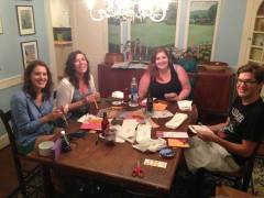 The Merrick/Schillhammer kids know how to stuff stuff